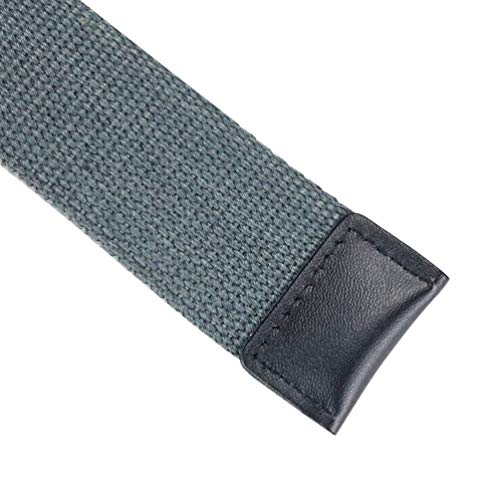 Image of Web Fabric Canvas Belt for Men Women with Double D Ring Buckle 1.5in Wide