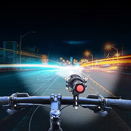 Lightfe Aluminum Bike Flashlight Mount For Large Size Bike Lights,U Lock Mount For Bike Lock Holder, 360° Rotation Adjustable Bicycle Flashlight Mount Flashlight… #TOP6