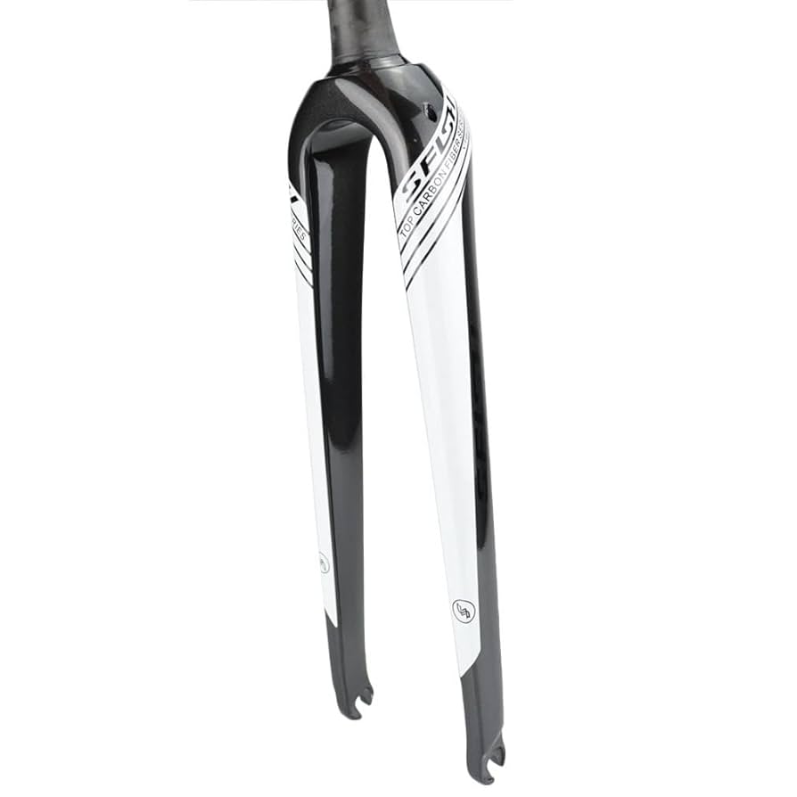 Amazon.com: Carbon Fiber Rigid Fork 700c Road Bikes Fork 1-1