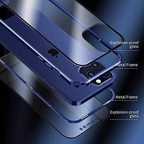 Coque magnétique compatible avec iPhone 12 Pro Max protection intégrale 360 - 7