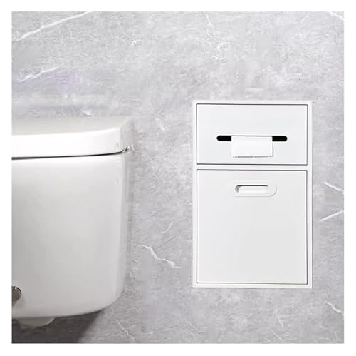 Étagère de douche encastrée en acier inoxydable étanche et support de rangement mural