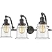 Innovations 515-3W-OB-G182-LED 3 Light Vintage Dimmable LED Bathroom Fixture, Oil Rubbed Bronze