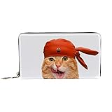 Cómodo diseño de cremallera: nuestra práctica cartera con cremallera alrededor de las mujeres cuenta con 12 ranuras para tarjetas, 2 compartimentos y 1 bolsillo con cremallera para monedas. Este organizador de billetera puede organizar todos tus elementos esenciales personales con relativa facilidad.
