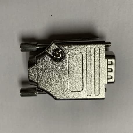 D SUB 9 Shell Male Female Shared M3 UNC40 Long Screw 9Pin Zinc Alloy Silver