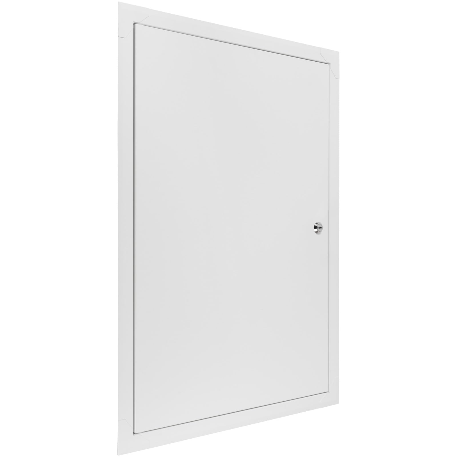 vent systems lockable access panel for drywall 16 x 24 inch - wall hole cover - metal access door with key - plumbing access panel for drywall - service shaft crawl space door - ceiling access panel
