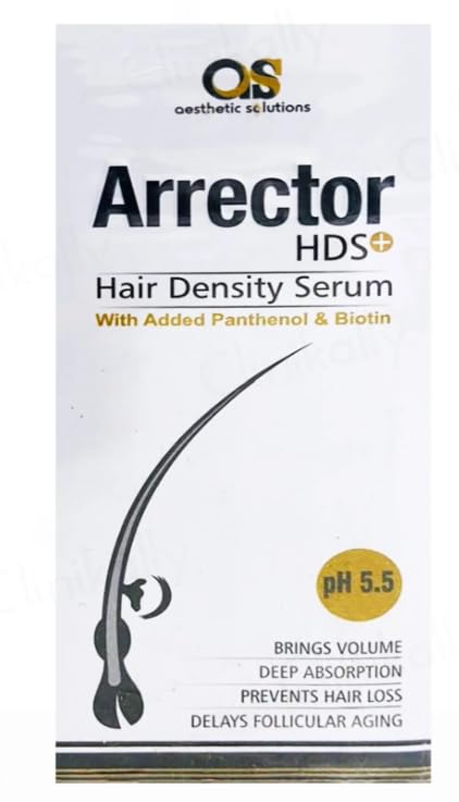 Arrector HDS+ Hair Density Serum with Panthenol & Biotin | Brings Volume | Deep Absorption | Prevents Hair Loss | Delays Follicular Aging (50ml)-image-12