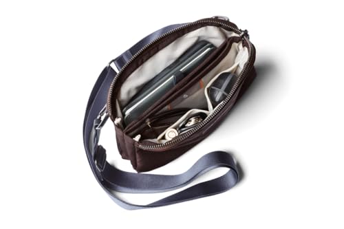 Bellroy Tokyo Side Bag (slim, professional everyday crossbody, pouch, sling bag) - DeepPlum3