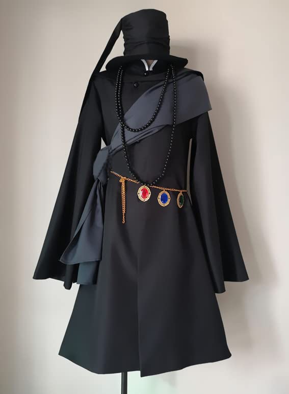 アンダーテイカー 黒執事 コスプレ 衣装 ウィッグ　小物 フル セット Amazon.co.jp: [DOZZZY] ウィッグ 付き 黒執事 死神 シエル