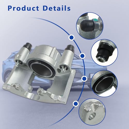 Image of 2 Pcs Front Brake Caliper Fit for 1988-2002 Chevy GMC Suburban Express Tahoe Yukon Safari, 1994-1999 Dodge Ram 1500, 1990-2000 Cadillac, Dics Brake Caliper Replace for 184299 184300