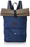 Springfield Mochila Canvas Folded, Hombre, Azul (Blue), 12x43x29 cm (W x H x L)