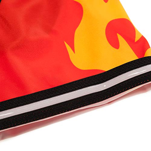 JPOJPO Cycling Shorts Men, Men's MTB Bike Shorts with Paded Biking Tights