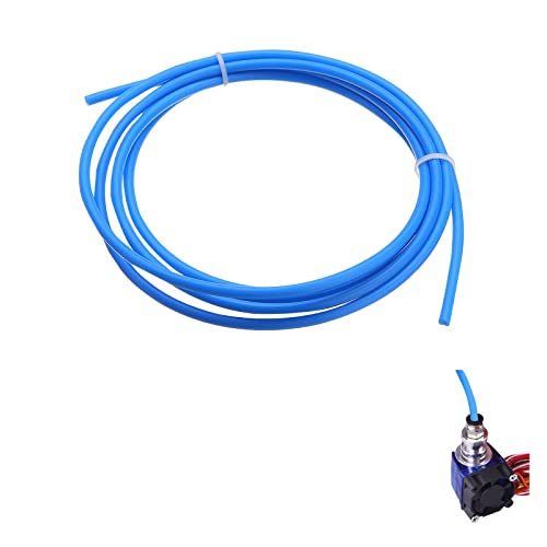 Tubo de PTFE,Tubo de Teflón,Tubo de Teflón PTFE,Tubo de Teflón PTFE Azul de 1m,Tubo de Impresora 3D Azul,Tubo de PTFE para Impresora 3D,Tubo de Teflón de Tubo de PTFE de 1 m para Filamento de 1,75 mm