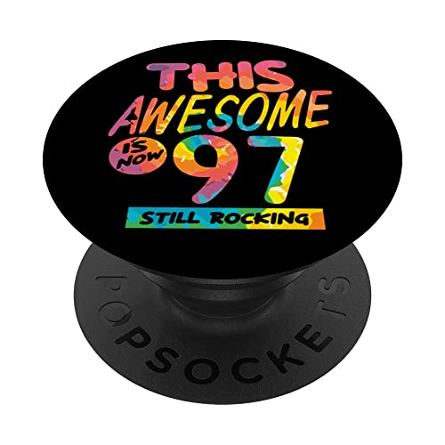 97 cumpleaños Este impresionante es ahora 97 años de cumpleaños PopSockets PopGrip Intercambiable