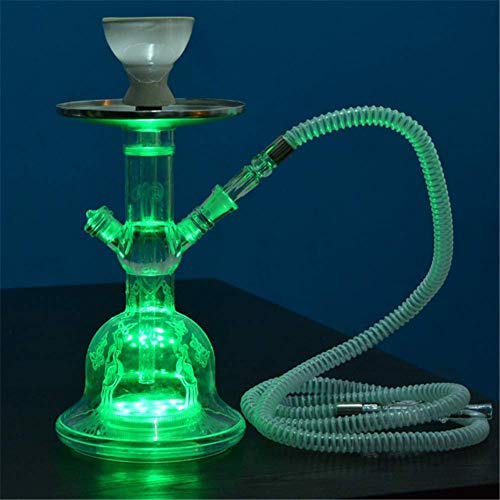 XZYP Arabische Hochwertige Shisha Set, Acryl Shisha Fertig Rauchstarter Serie Shisha Shisha,Clear – Bild 3