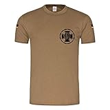  BW Tropen Ehrenmedaille Bundeswehr Medaille Orden Abzeichen Bund Auslandseinsatz Tropenshirt ISAF KFOR Veteran BW T-Shirt