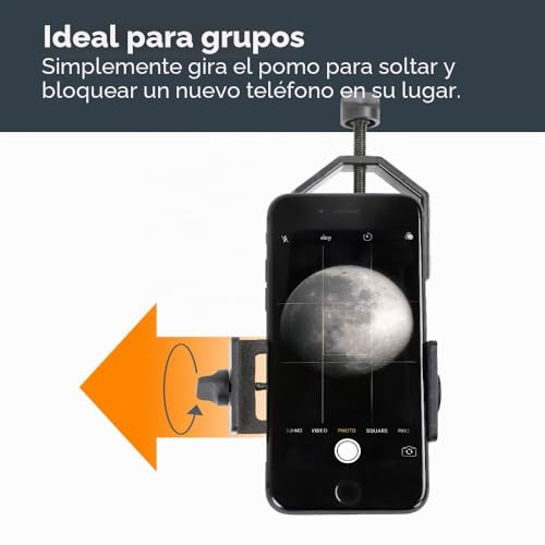 Adaptador Celestron 81035 universal de smartphone para microscopios y lupas 7