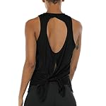 Top sportivo da donna icyzone: comodo e senza maniche, ideale per fitness, yoga e corsa