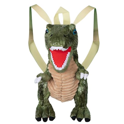 A2Z Animal Character Backpack Cute 3D Cartoon School Bag with Adjustable Straps & Carry Handle - Backpack BP1201 Dinosaur