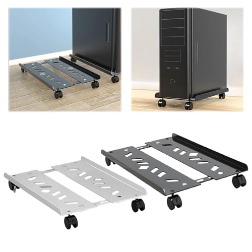 Support Tour PC réglable sous le bureau pour un setup gaming épuré