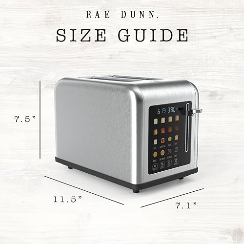10% Off Rae Dunn Smart 2-Slice Toaster – 825W Digital - Image 8