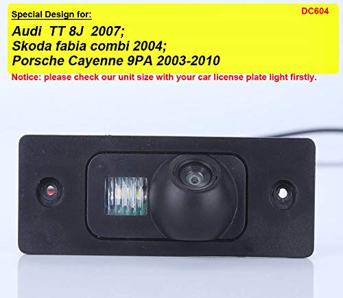 Image of HD Color CCD Waterproof Vehicle Car Rear View Backup Camera, 170 Viewing Angle Reversing Camera for Audi TT 8j 2007 Skoda Fabia Combi 2004 Porsche Cayenne EZ 2009 Porsche Cayenne 9PA 2003-2010