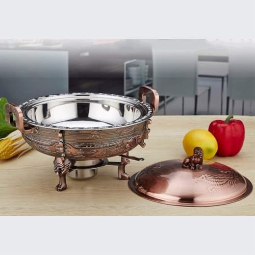 Olla Caliente de Cobre Estilo Chino 27x17 cm miniatura 5