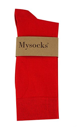 Image of Mysocks Unisex Extra Fine Combed Cotton Crew Socks |5 Pairs Set | Seamless Toe | Make Your Steps Enjoyable