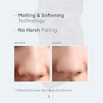 Melting Pore Strips Blackhead Remover: Sebum Softener, Pore Minimizer Strips & Blackhead Remover Tool - Hypoallergenic Tested Korean Skincare Pore Refining - 3-Step Nose Pore Treatment Patches, 5 Kits - Image 2