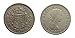 Price comparison product image Coins for collectors - Circulated British 1961 Half Crown Coin / Great Britain