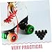 LIOOBO 10pcs Roller Skates Accessories Toe Stoppers for Women Skates Skating Pads Protective Gear