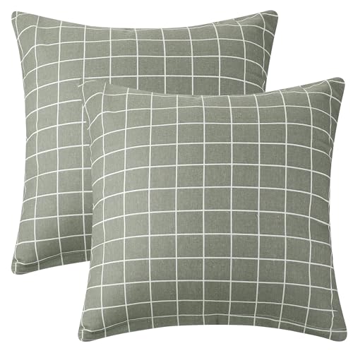 Set of 2 Outdoor Throw Pillow Covers