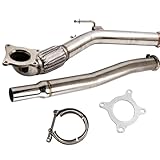 Tuyaux Echappement Voiture Sortie De 3 Pouces Pour Seat Pour Leon Pour Cupra R 2.0T, Silencieux D'échappement En Acier Inoxydable, Tuyau De Descente Décatalysé