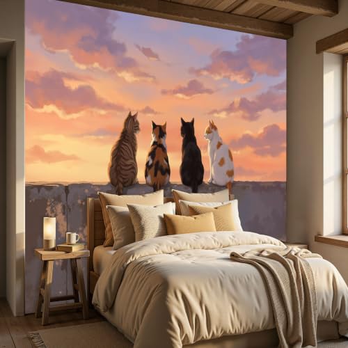 Papier peint mural 3D luxe intissé WunM Studio pour villa