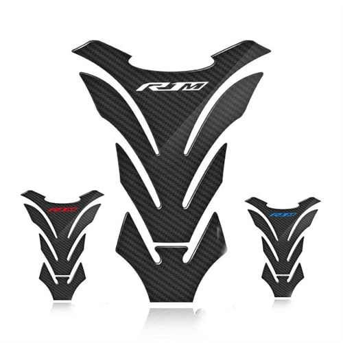 Protector de tanque para motocicleta Yamaha YZF R1 pegatinas fibra carbono R1M R1S accesorio tuning 2