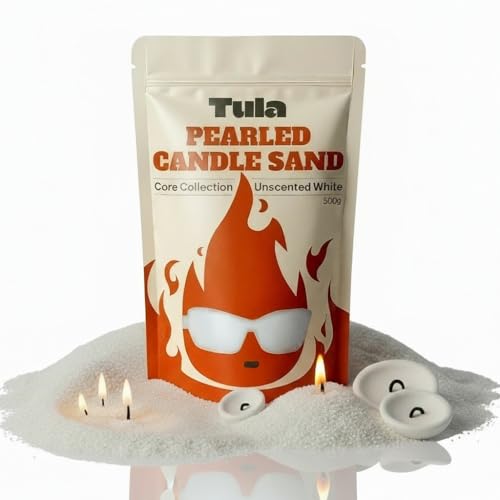 Refillable Soy Wax Candle Sand