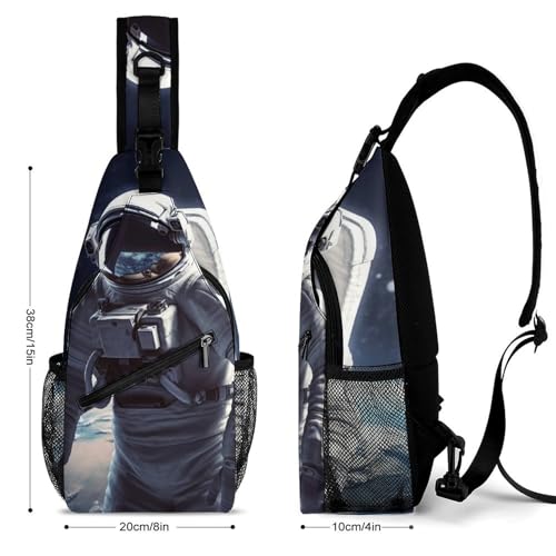 Mochila tipo sling para deporte y viaje unisex miniatura 2