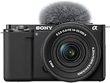 Sony ZV-E10K Appareil Photo Hybride (APS-C) avec Objectif Power Zoom 16-50 mm f/3,5-5,6 II ? cran orientable et inclinable, autofocus Eye AF en Temps rel, idal pour Vloggers et dbutants