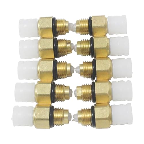 Laroal 10 Piezas de válvula de Aire de suspensión neumática M8 para W251 W164 W212 W211 W220 W221, nuevos Accesorios de Tubo de Conector de Aire