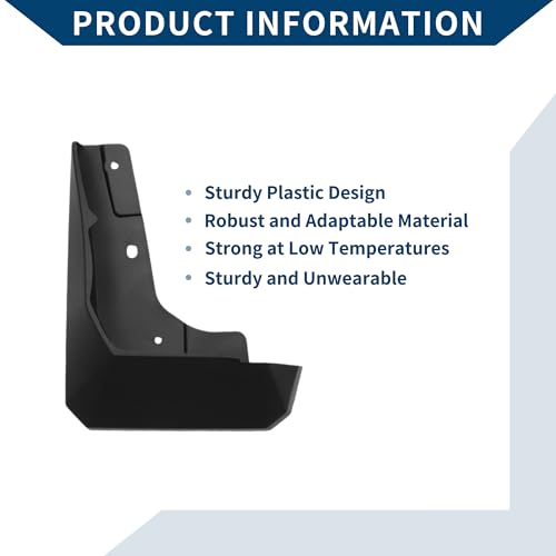 Image of Mud Flaps Splash Guards W /Mount Accessories for Toyota Yaris Cross 2023 Front and Rear Mud Guards 1 Set