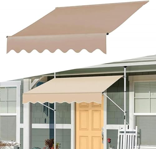 Toldo retráctil lona de repuesto y cubierta parasol de poliéster 280g exterior 2