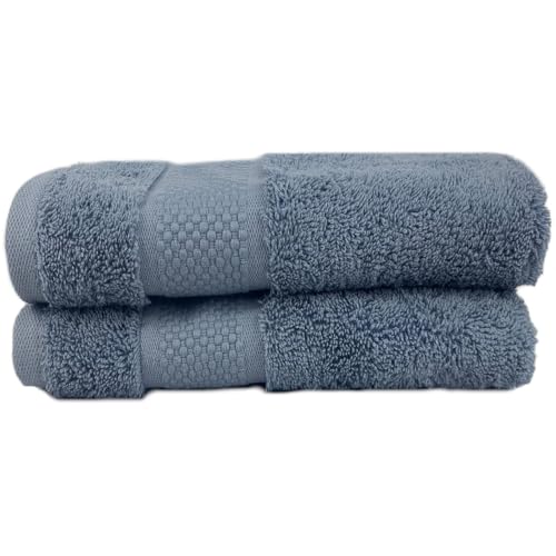 Sue Rossi Hand Towels 100% Turkish Organic Combed Cotton, Bathroom Or Kitchen Towel, 600gsm Thick - Image 2