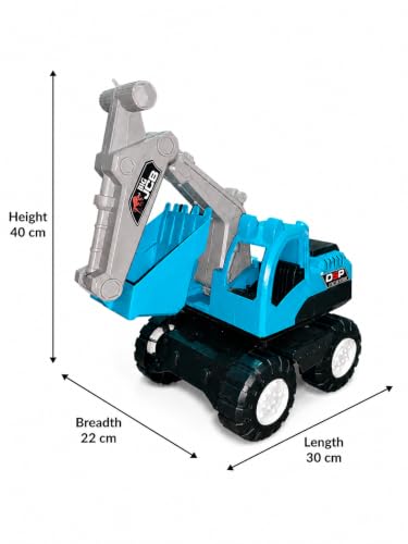 Image of Big JCB Toy (Blue) | Plastic material