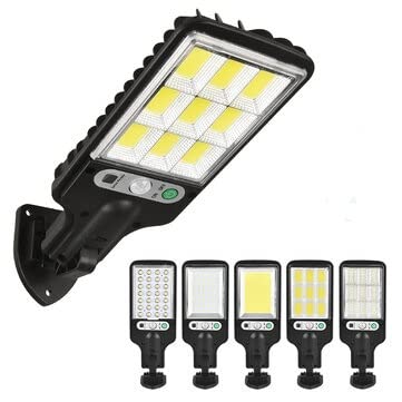 kh Solar Street Lights Outdoor Solar Lamp Motion Sensor With 3 Light Mode Waterproof Motion Sensor Security Lighting Solar Lights (Street 5 Watt)(Plastic)