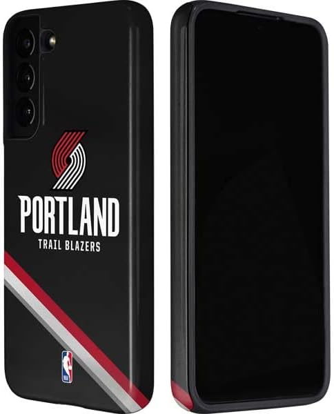 Skinit Pro Phone Case Compatible with Galaxy S22 - Officially Licensed NBA Portland Trail Blazers Away Jersey Design