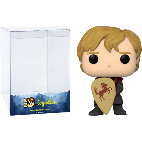 Tyrion Lannister: P O P ! Vinyl Figurine Bundle With 1 Compatible 'Toysdiva' Graphic Protector (092-56797 - B)