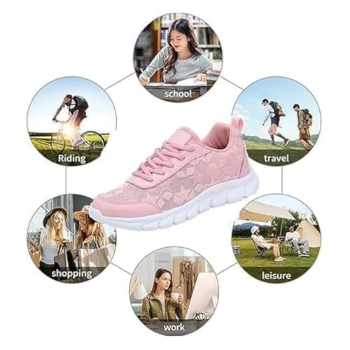 Women's Luxurious Orthopedic Sneakers, Lace Sneakers for Women, Hollow Lace Print Breathable Arch Support Sports Shoes4