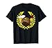 Lorbeerkranz Fussball Pyro Bier Ultras T-Shirt