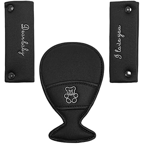 GanEn Stroller Infant car seat Harness Pads Belt Pads Shoulder Strap Comfort Cushion (Big) Cover