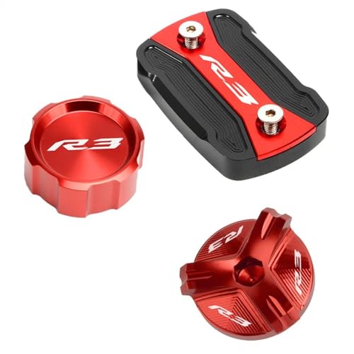 Couvercle liquide de frein R3 en alu taillé masse pour YZF-R3 arrière