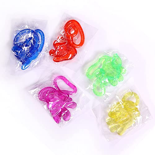 Giraffe Manufacturing 43223-10142 75 Piece Assortment Of Small And Large Glitter Slappy Hands Treasure Box - Kids Party Favors thumb #6